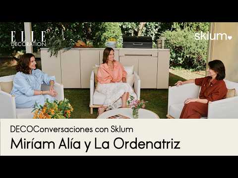 Miriam Alía and La Ordenatriz on the first ‘DECOCOnversaciones’ podcast with Sklum | DecoraciónTV