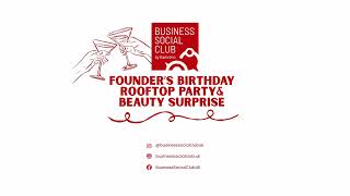 Founder's Birthday Rooftop Party | Business Social Club London