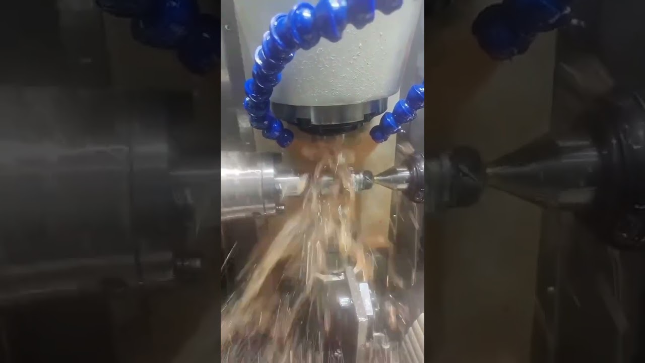 Small Module Helical Gear Hobbing Process ⚙️ 