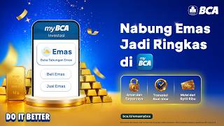 Cara Buka Tabungan, Beli dan Jual Emas di myBCA