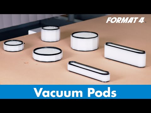 Vacuum pods for nesting machines FORMAT4® profit H150/H100 | Felder Group
