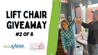 Feel Good Friday February (and beyond) Lift Chair Giveaway #2 of 6 🚨💚💙💗