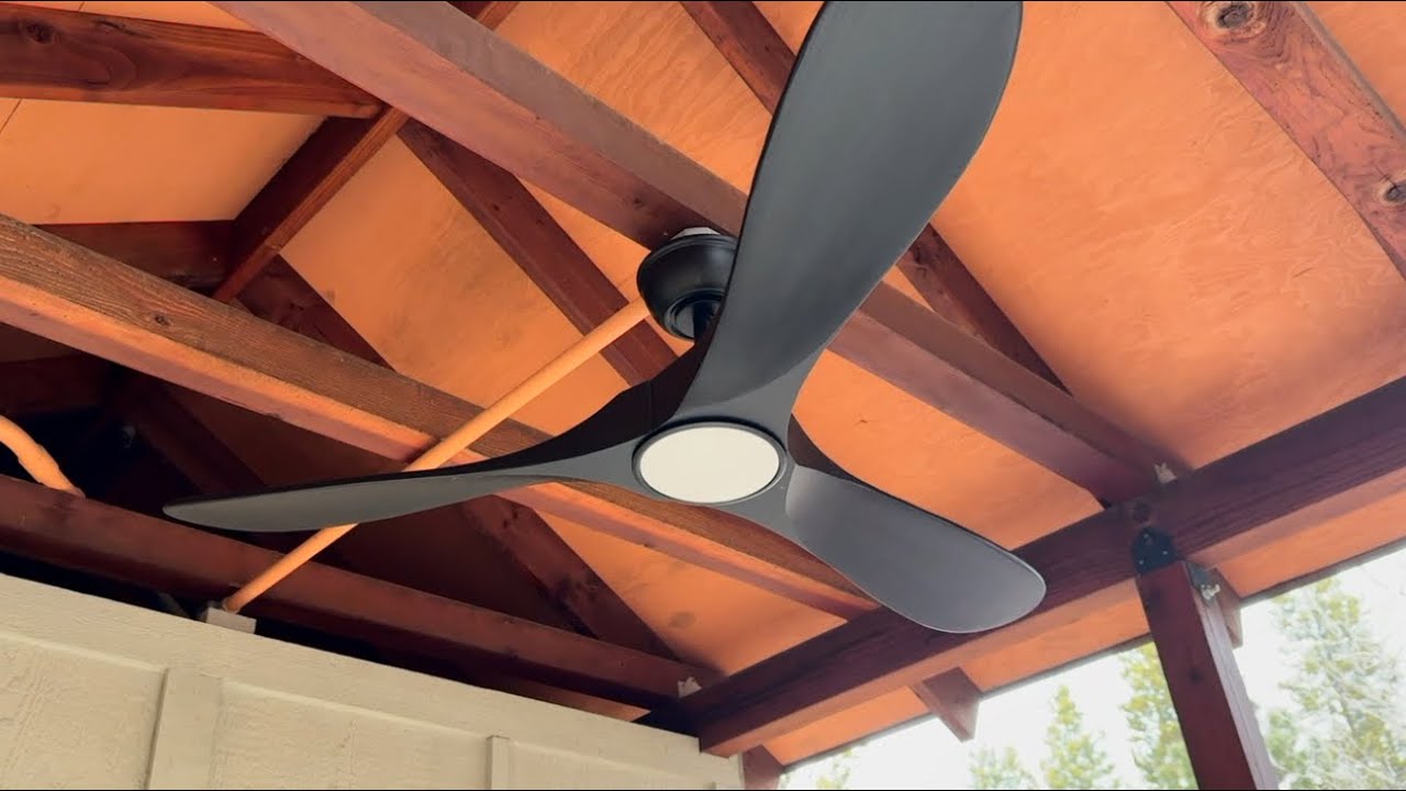 Modern Breeze 🍃 Heimo 52-Inch Solid Wood Ceiling Fan