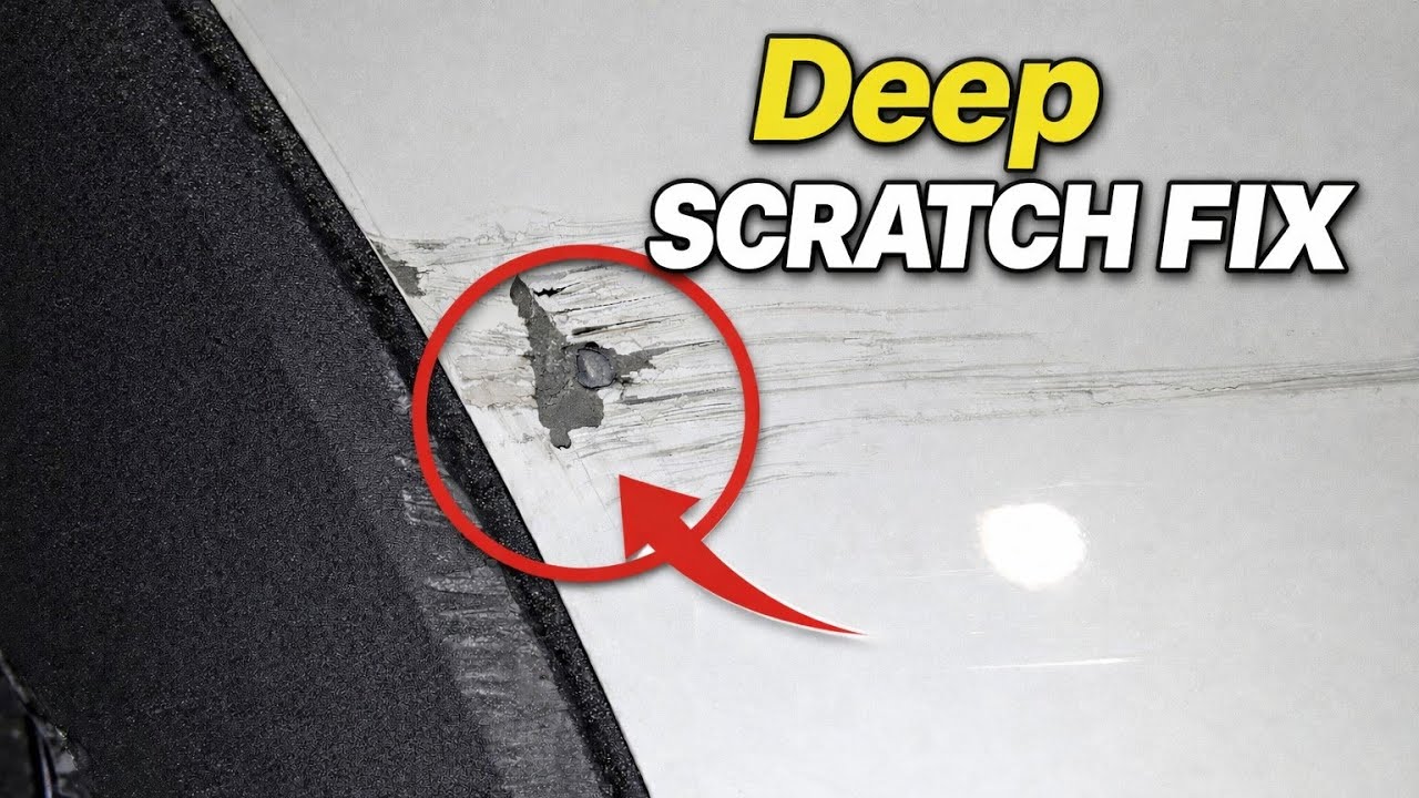 Deep Car Scratch Fix – Remove Scratches Like a Pro ✅