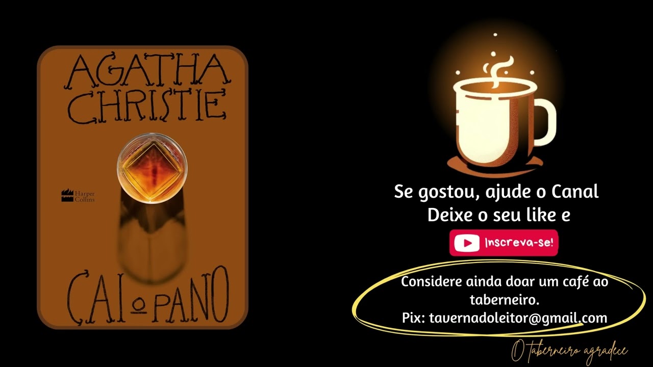 Cai o pano   Agatha Christie  🎧 Audiobook Completo