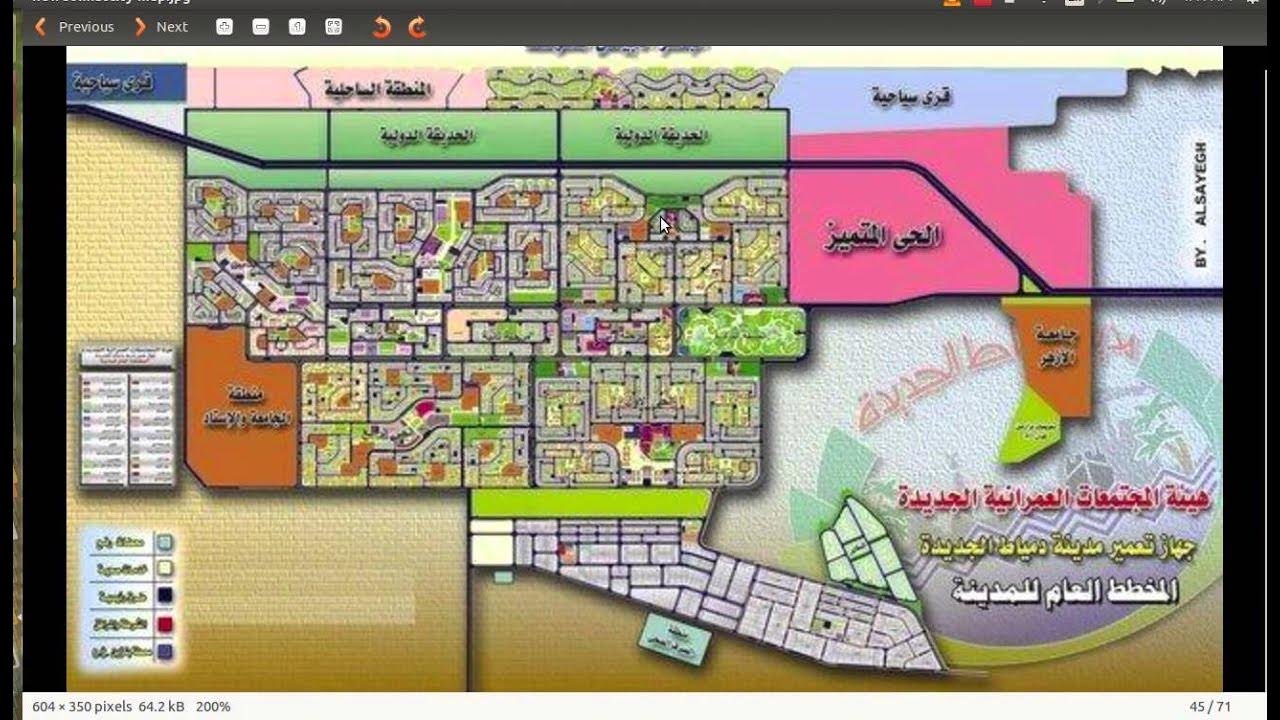 تعرف على المخطط التفصيلي لمدينة دمياط الجديدة - الأهداف والرؤية لمدينة دمياط الجديدة