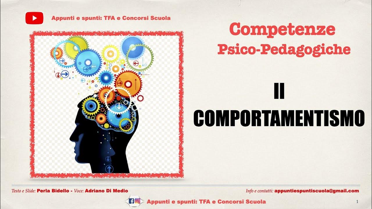 Storia Psicologia Il Comportamentismo (Watson, Thorndike, Skinner