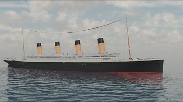 RMS Titanic V3 Model Showcase