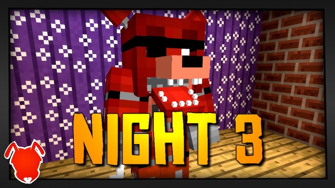 Minecraft Five Nights At Freddy's, NIGHT 1