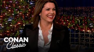 Lauren Graham Accidentally Scowled At Steven Spielberg | Late Night with Conan O’Brien