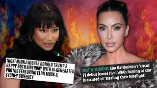 EXPOSING Nicki Minaj's BIZARRE Birthday Wishes For Donald Trump and F1 Wives HATE Kim Kardashian