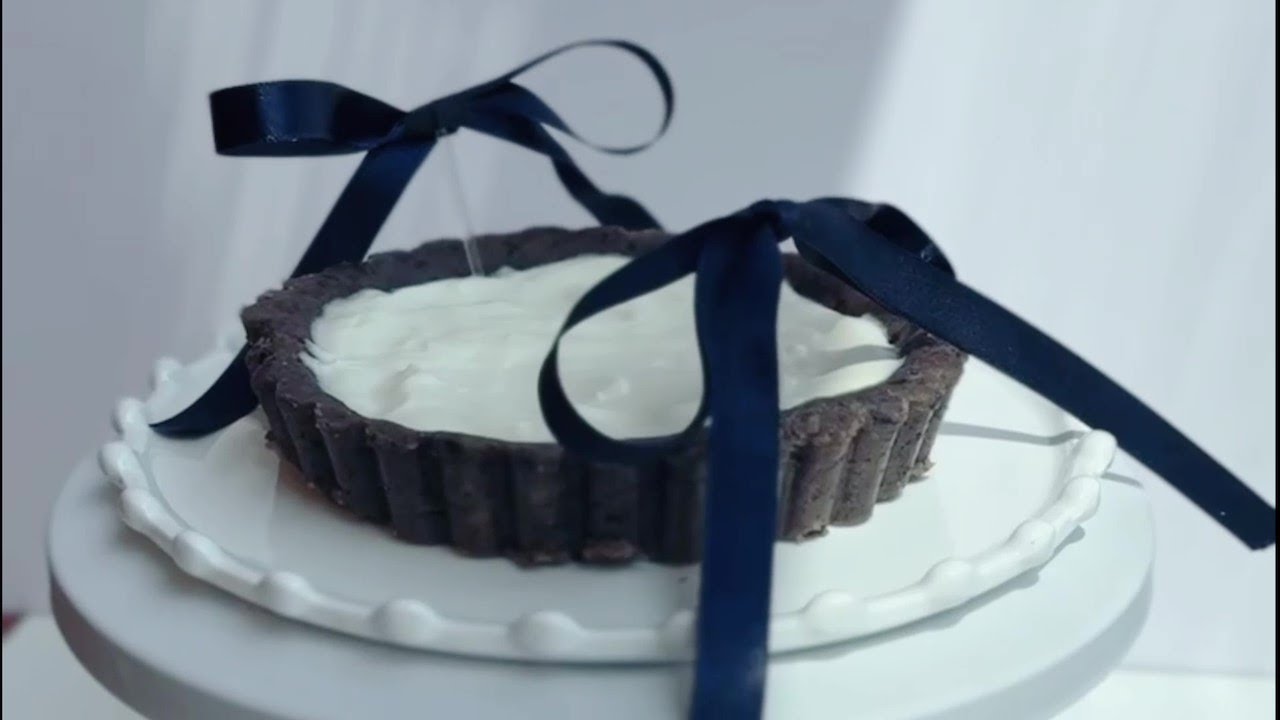 스콘을 이용한 크림치즈 타르트 노오븐 디저트 만들기 scone cream cheese tart recipe