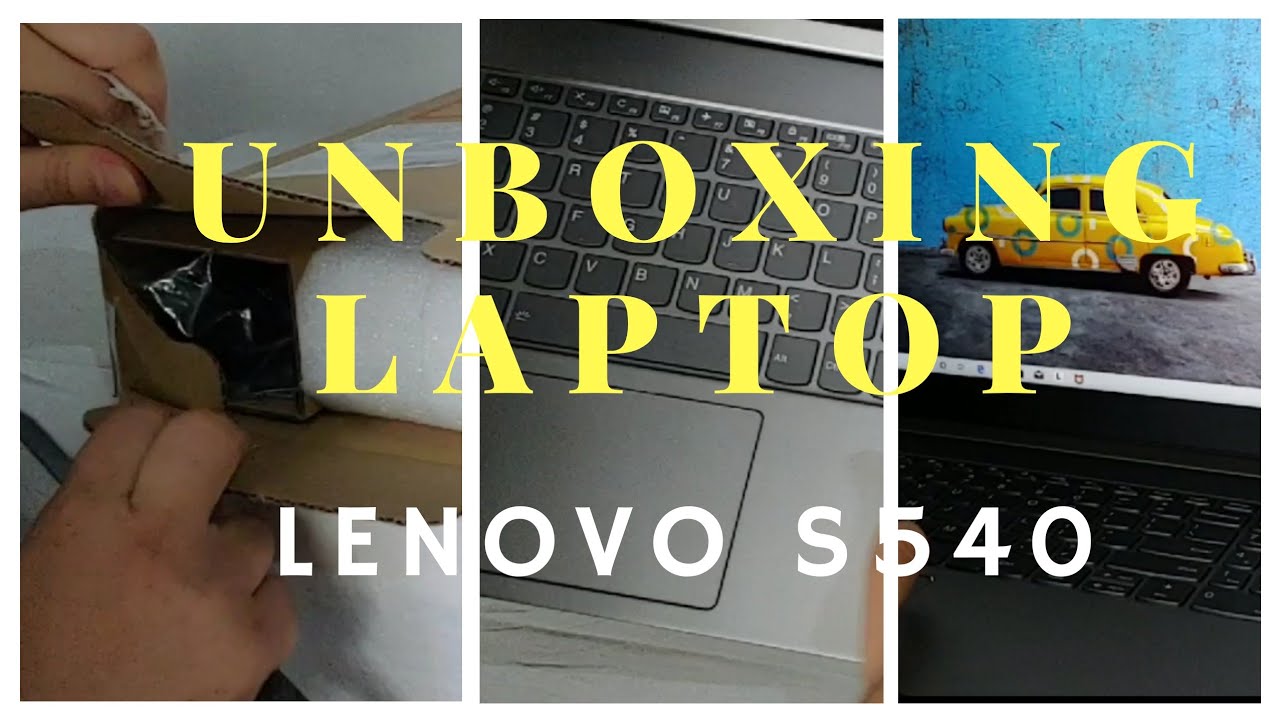 UNBOXING REVIEW - LENOVO IDEAPAD S540 | BEST LAPTOP UNDER ₹ 65K IN