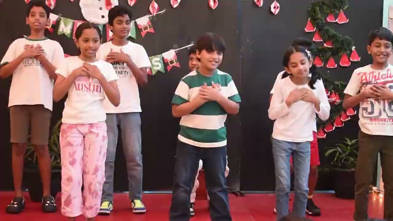 Rina's Shiksha Nikethan - Jingle Ballers  Christmas Celebrations