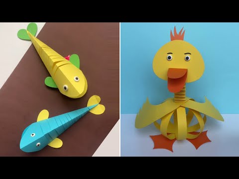 DIY Animal Paper Craft Ideas for Kids | Super Cute Paper Crafts That Are Absolute Fun | Step By Step