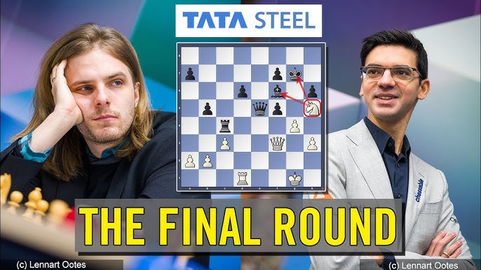 Tata Steel Chess on X: ♟ Round 13 ✓ What a crazy last round of the 2023  Tata Steel Chess Tournament. Jorden van Foreest beating Abdusattorov and  Anish Giri beating Rapport to