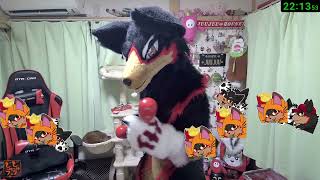 【Fursuit/獣化#142】水曜のもふもふタイム🐶🐾【ジュージュー/JuuJuu】#fursuit #獣化 #live