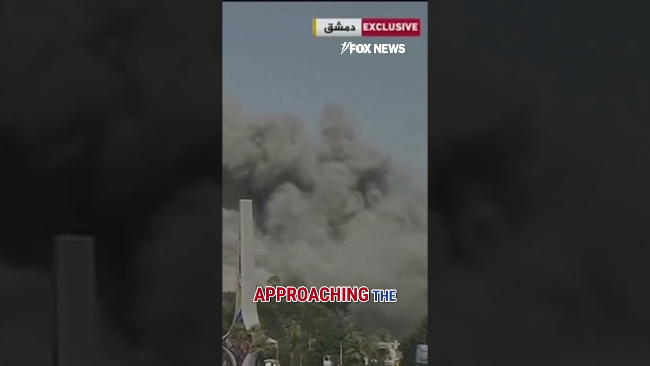 BREAKING Israel Strikes Damascus Syria Shorts World News