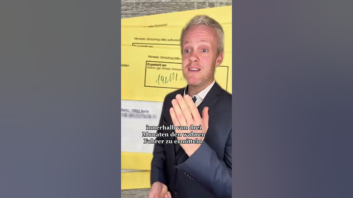 Muss man den Fahrer im Anhörungsbogen benennen?