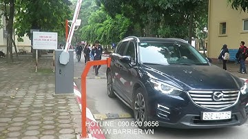 LẮP ĐẶT BARRIER TỰ ĐỘNG 4M HÃNG TAU ITALIA  TẠI TRƯỜNG ĐH KINH TẾ QUỐC DÂN