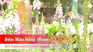 [Karaoke] Đêm Màu Hồng (Remix) - Minh Vy | Beat Chuẩn