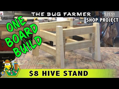 Video: Do-it-yourself beehive stand