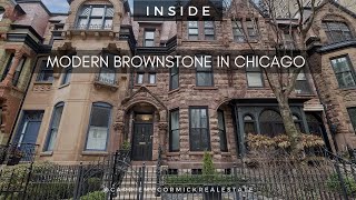 INSIDE A MODERN BROWNSTONE IN CHICAGO