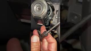 removal of ignition lock cylinder fourth generation Toyota 4runner