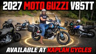 2027 MOTO GUZZI V85TT NOW AVAILABLE AT KAPLAN CYCLES!