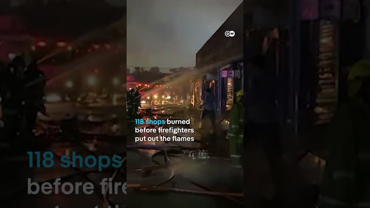 Bangkok pet market fire | DW News