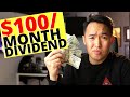 Earning $100/Month Passive Income Dividend Portfolio 2020