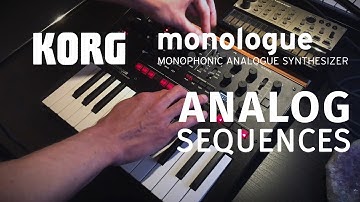 Korg Monologue - Analog Sequences