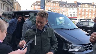 Depeche Mode arriving at Hotel d’Angleterre | Copenhagen, Denmark 30.5.2017