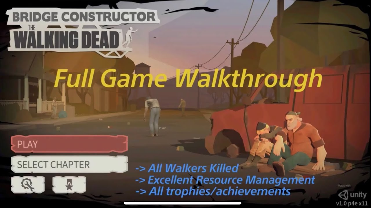 Bridge Constructor: The Walking Dead - PS4 & PS5