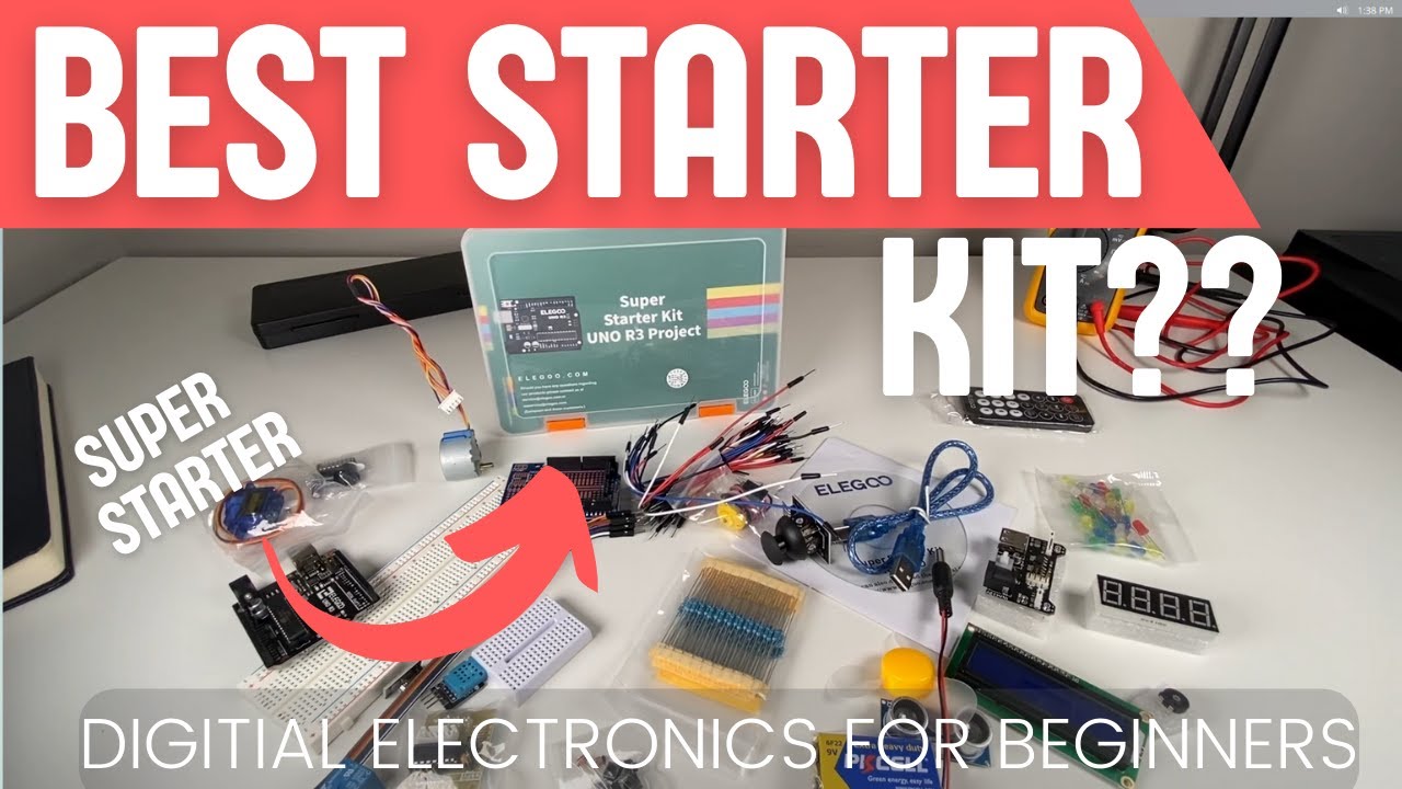 Arduino Uno R3 Starter Kit from Elegoo.. Is this the BEST Starter Kit you  can buy? 