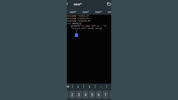 How generate to OTP in c language #reels #trending #shortvideo #coding #python