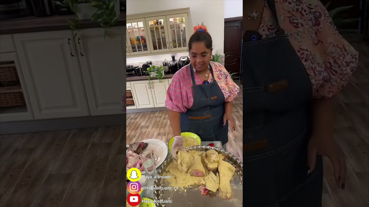 هيا الشعيبي لايف خبر حملها مع طبخة مرق هامور وبلاليط #هيا_الشعيبي | Haya Alshuaibi