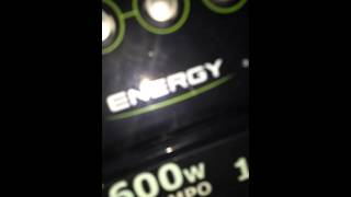 Gradiente ENERGY AS470 tocando Rock