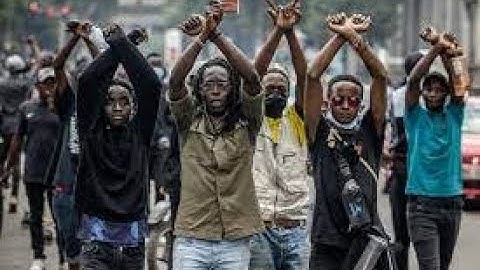 🔴 LIVE |Kenya Protests: Police Clash With Protesters in Kenya as the Military Patrols The streets