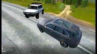 Realistic High Speed Car Crashes #5 - BeamNG Drive