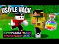 CACCIA ALL'UOMO MA USO LE HACK DELLA FORZA di MINECRAFT ITA - SPEEDRUN
