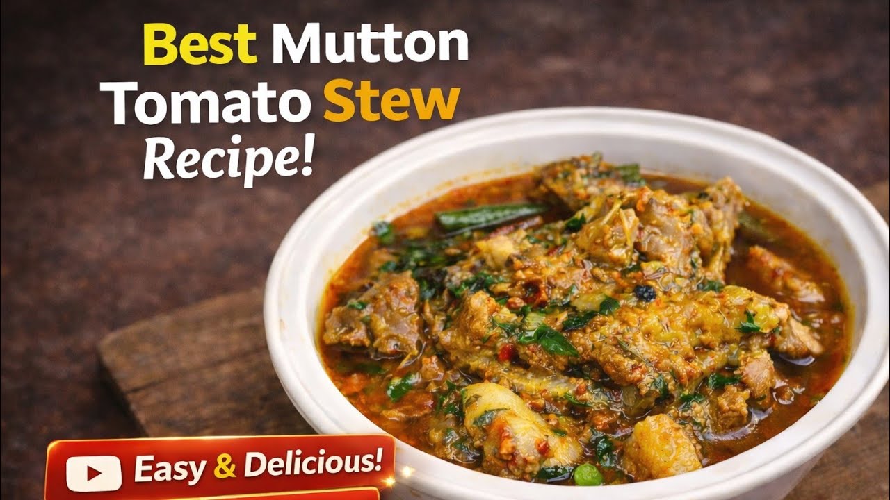 Mutton Tomato Stew 🤤😋 #MuttonTomato, #TomatoStew, #MuttonRecipes, #EasyDinner #HeartyStew