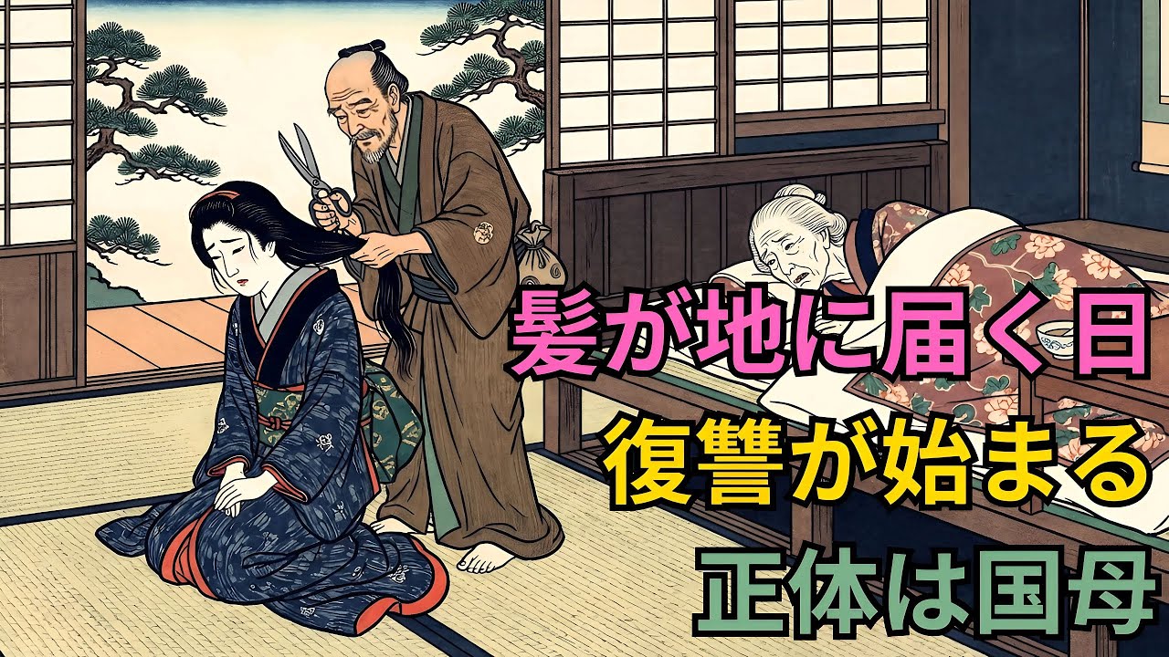 義母を救うため髪を切り、醜いと捨てられ…髪が踵に届く時、彼女は国母に即位した。!| 野談 | 伝説 | 昔話 | 説話 | 民話