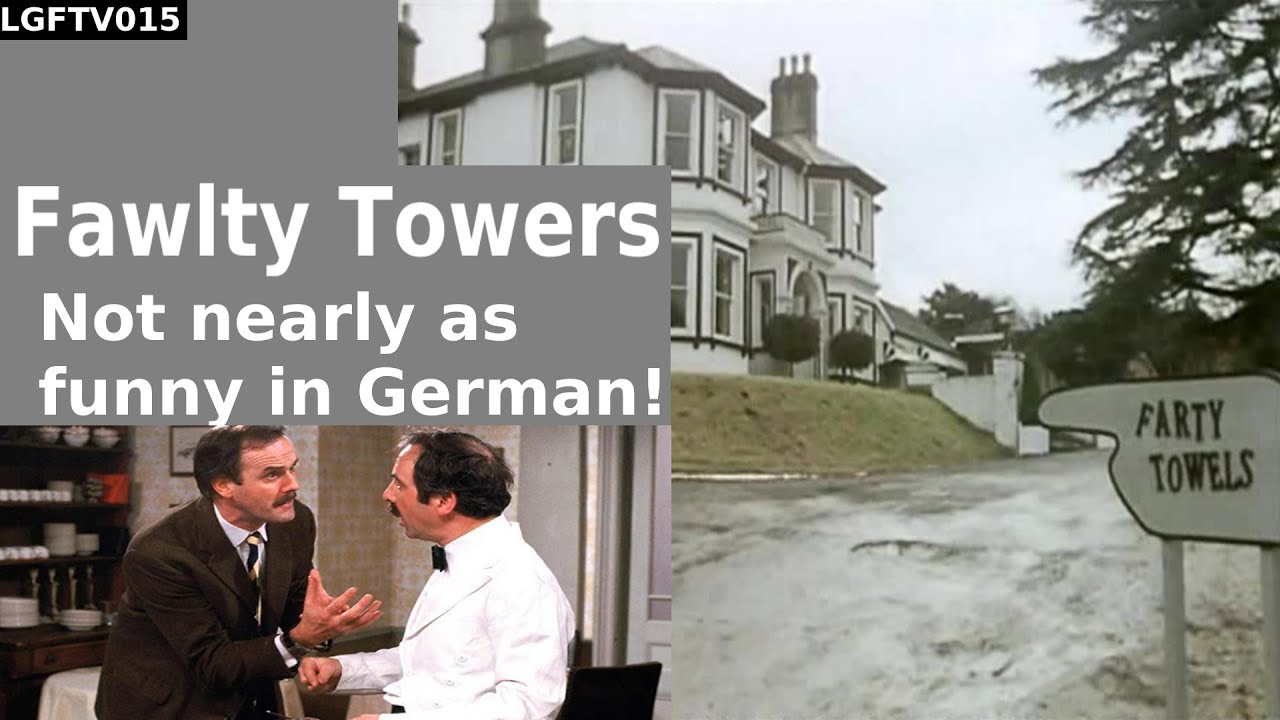 LGFTV015 Fawlty Towers is not nearly as funny in German