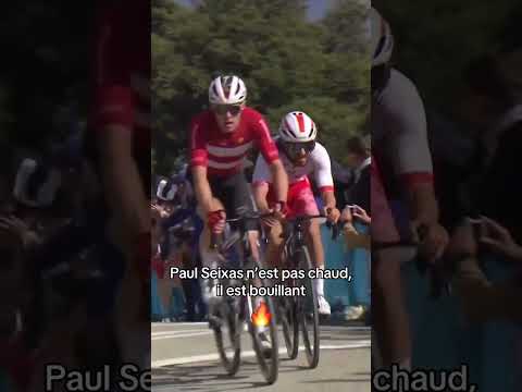🤩​ Le festival Paul Seixas au championnat d'Europe ! #shorts #seixas #cycling
