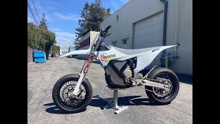 Stark Varg SuperMoto ! Sonoma Kart Track (Searspoint) Video # 1 04/22/2024