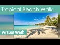 Virtual Tropical Beach Walk in Amazing Thailand with Sea Sounds - Never get Bored on the Treadmill