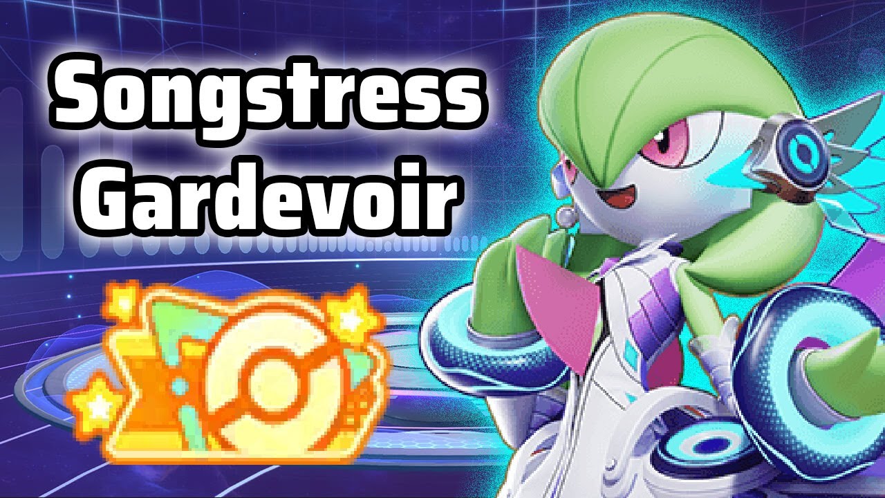 Songstress Style Gardevoir - New Treasure Chest Holowear Spotlight Pokémon UNITE