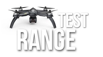 MJX Bugs 5W 4K - Flight Range Test