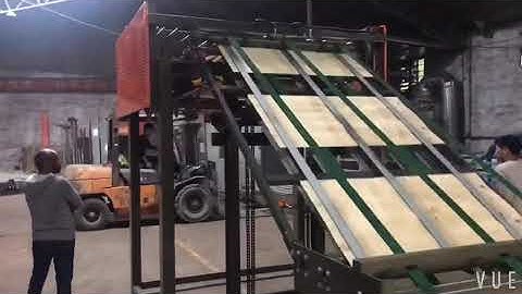 core veneer roller stacker/veneer stacker